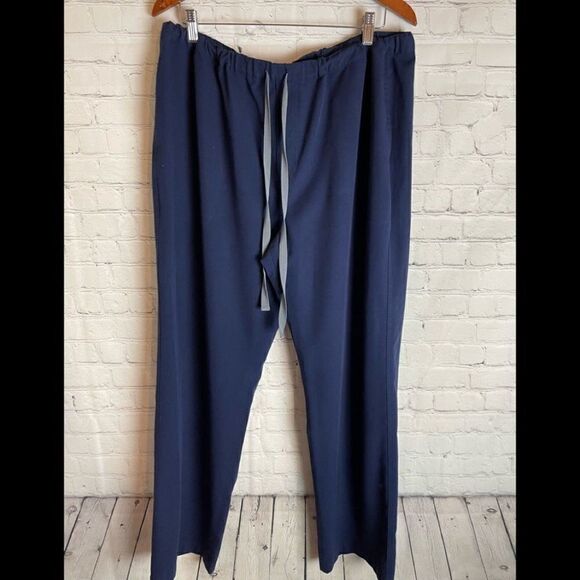 Figs Blue Pisco Basic Scrub Pants XL - Picture 2 of 14